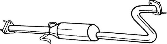Sigam 23417 - Middle Silencer car-mod.net