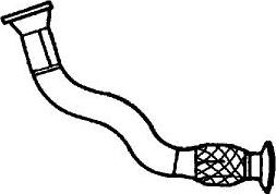 Sigam 22120 - Exhaust Pipe car-mod.net