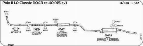 Sigam 010027 - Holding Bracket, silencer car-mod.net