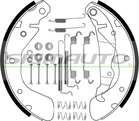 SIGMAUTO SFA354-1 - Drum Brake Shoe Set car-mod.net