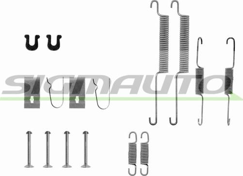 SIGMAUTO SK0668 - Accessory Kit, brake shoes car-mod.net