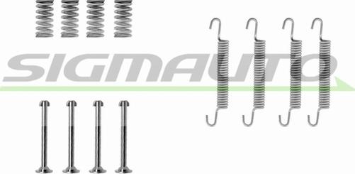 SIGMAUTO SK0667 - Accessory Kit, brake shoes car-mod.net