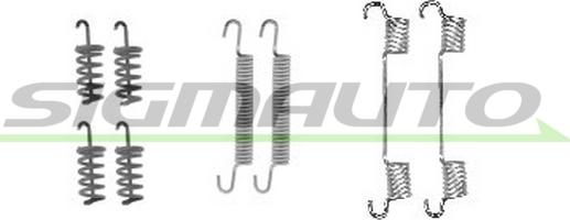 SIGMAUTO SK0868 - Accessory Kit, brake shoes car-mod.net