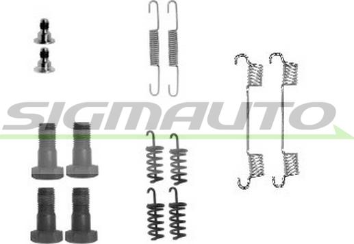SIGMAUTO SK0867 - Accessory Kit, brake shoes car-mod.net