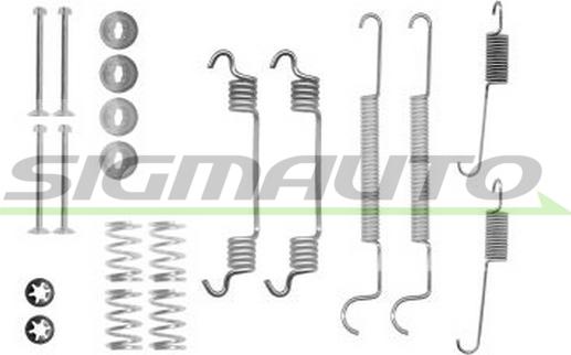 SIGMAUTO SK0873 - Accessory Kit, brake shoes car-mod.net
