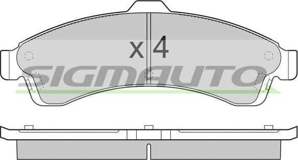 AUGROS 55603070 - Brake Pad Set, disc brake car-mod.net