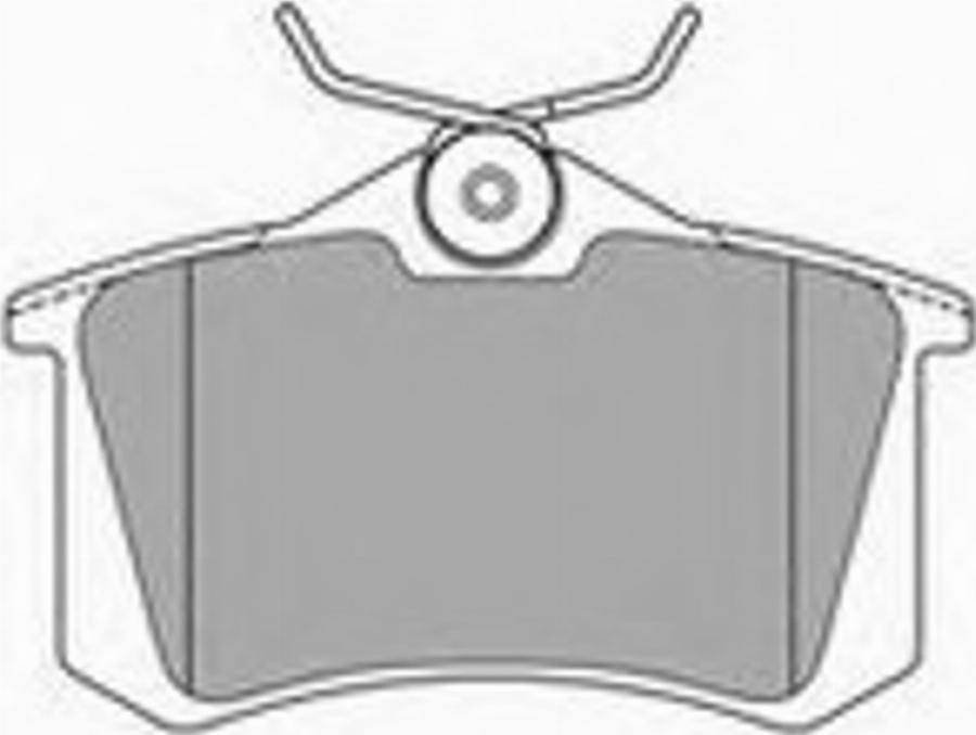 Simer 410 - Brake Pad Set, disc brake car-mod.net