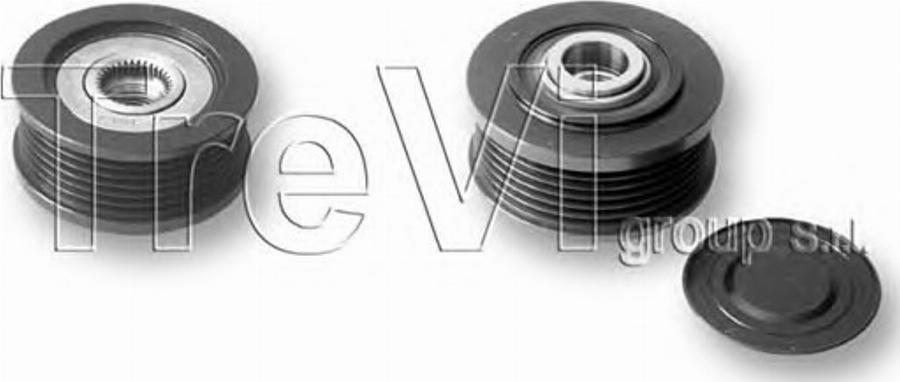 S&K SK099904 - Pulley, alternator, freewheel clutch car-mod.net