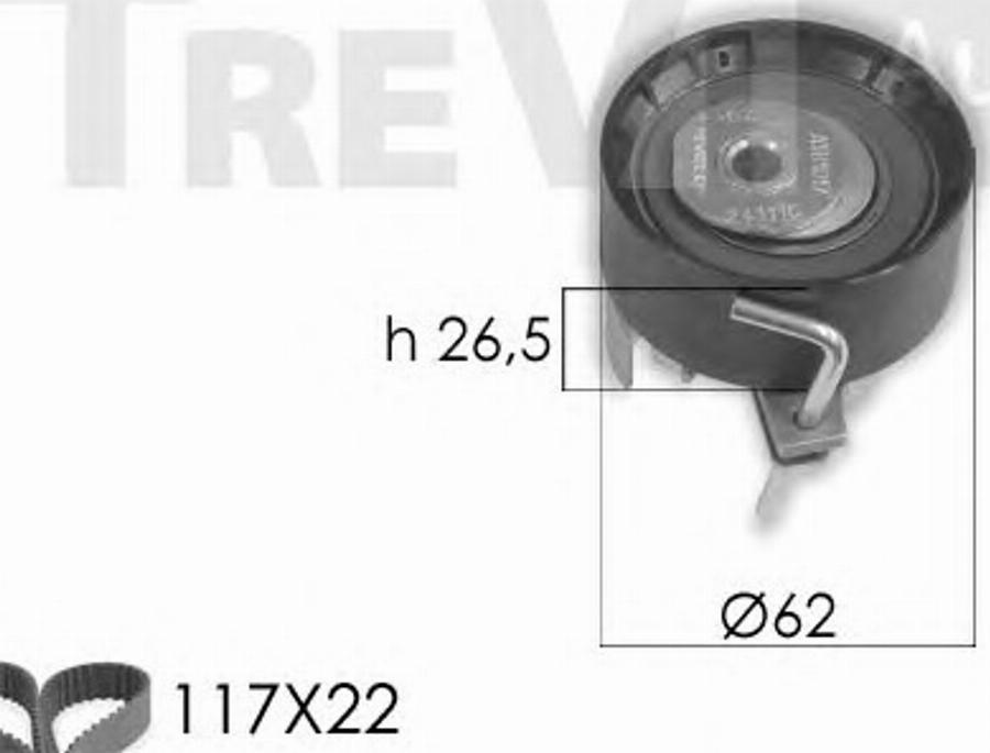 S&K SK3401D - Tensioner Pulley, timing belt car-mod.net