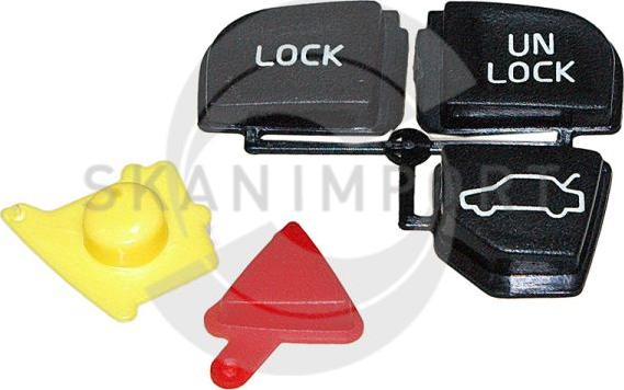 SKANIMPORT 03.9369 - Hand-held Transmitter Housing, central locking car-mod.net