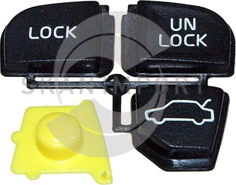 SKANIMPORT 03.0457 - Hand-held Transmitter Housing, central locking car-mod.net