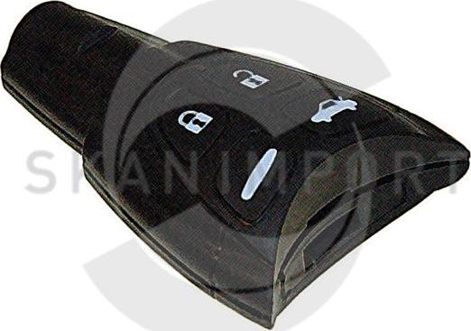 SKANIMPORT 03.3781 - Hand-held Transmitter Housing, central locking car-mod.net