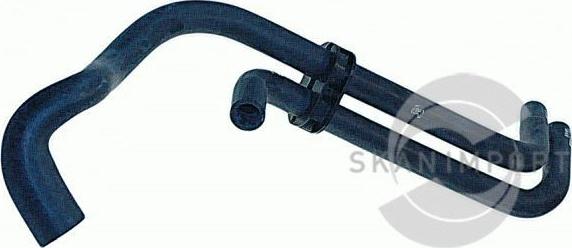 SKANIMPORT KWS-1074 - Hose, heat exchange heating car-mod.net
