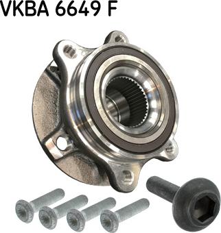 SKF VKBA 6649 F - Bearing Kit, wheel hub car-mod.net