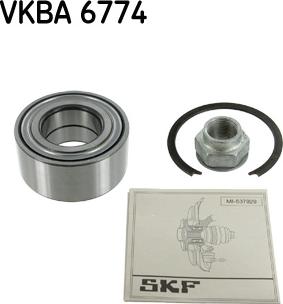 SKF VKBA 6774 - Bearing Kit, wheel hub car-mod.net