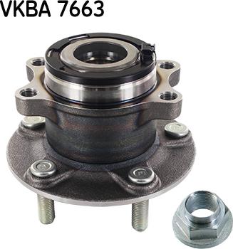 SKF VKBA 7663 - Bearing Kit, wheel hub car-mod.net