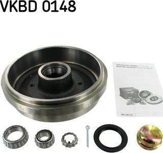 SKF VKBD 0148 - Brake Drum car-mod.net