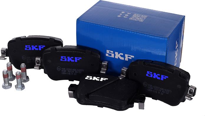 SKF VKBP 90129 - Brake Pad Set, disc brake car-mod.net