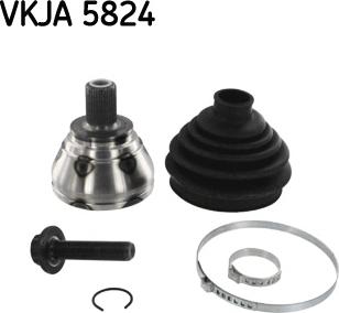 SKF VKJA 5824 - CV Joint Kit, drive shaft car-mod.net