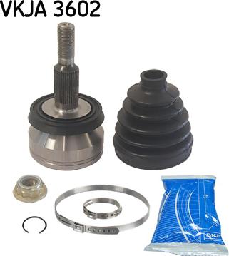 SKF VKJA 3602 - CV Joint Kit, drive shaft car-mod.net