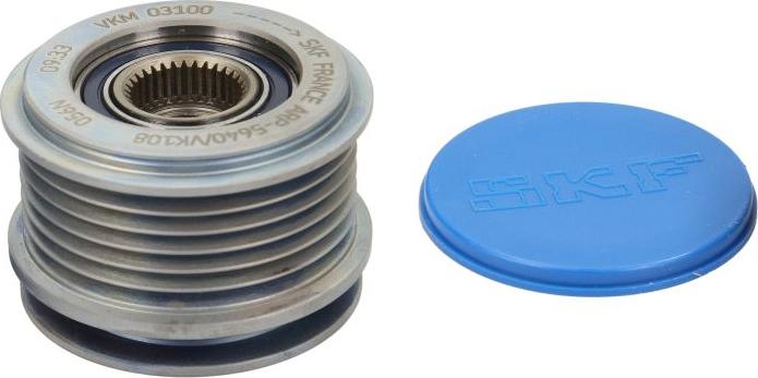 SKF VKM 03100 - Pulley, alternator, freewheel clutch car-mod.net