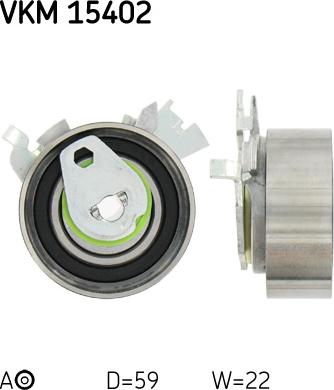 SKF VKM 15402 - Tensioner Pulley, timing belt car-mod.net