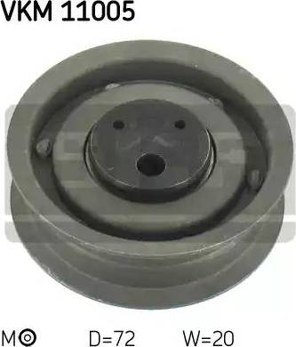 SKF VKM 11005 - Tensioner Pulley, timing belt car-mod.net