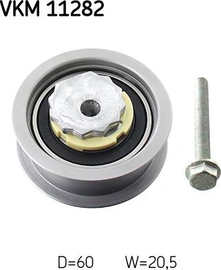 SKF VKM 11282 - Tensioner Pulley, timing belt car-mod.net