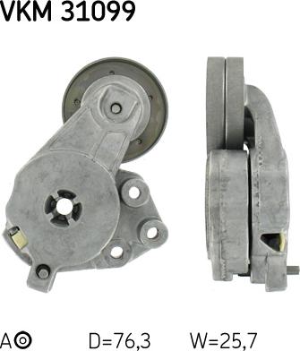 SKF VKMA 31120 - V-Ribbed Belt Set car-mod.net