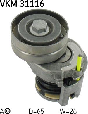 SKF VKMA 31137 - V-Ribbed Belt Set car-mod.net