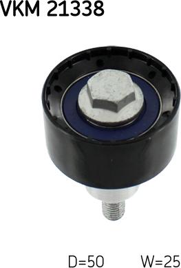 SKF VKM 21338 - Deflection / Guide Pulley, timing belt car-mod.net