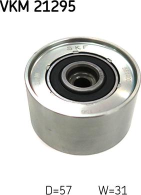 SKF VKM 21295 - Deflection / Guide Pulley, timing belt car-mod.net