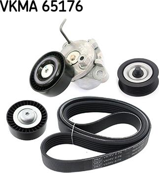 SKF VKMA 65176 - V-Ribbed Belt Set car-mod.net