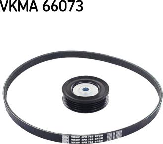 SKF VKMA 66073 - V-Ribbed Belt Set car-mod.net
