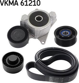 SKF VKMA 61210 - V-Ribbed Belt Set car-mod.net