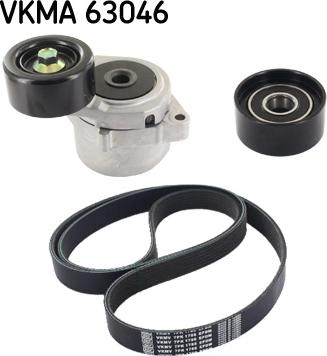 SKF VKMA 63046 - V-Ribbed Belt Set car-mod.net