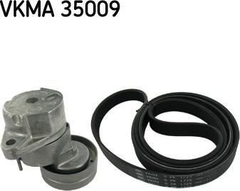 SKF VKMA 35009 - V-Ribbed Belt Set car-mod.net