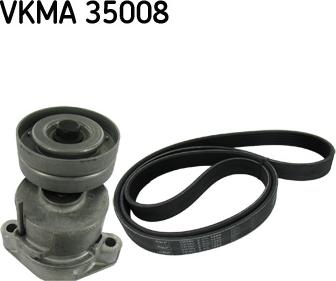 SKF VKMA 35008 - V-Ribbed Belt Set car-mod.net