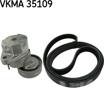 SKF VKMA 35109 - V-Ribbed Belt Set car-mod.net