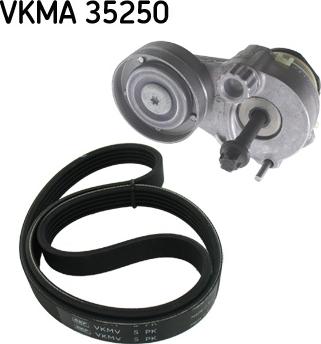SKF VKMA 35250 - V-Ribbed Belt Set car-mod.net