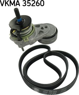 SKF VKMA 35260 - V-Ribbed Belt Set car-mod.net