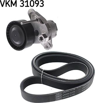 SKF VKMA 31093 - V-Ribbed Belt Set car-mod.net