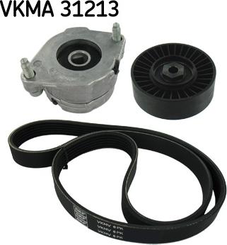 SKF VKMA 31213 - V-Ribbed Belt Set car-mod.net