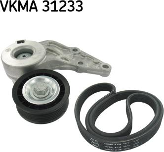 SKF VKMA 31233 - V-Ribbed Belt Set car-mod.net
