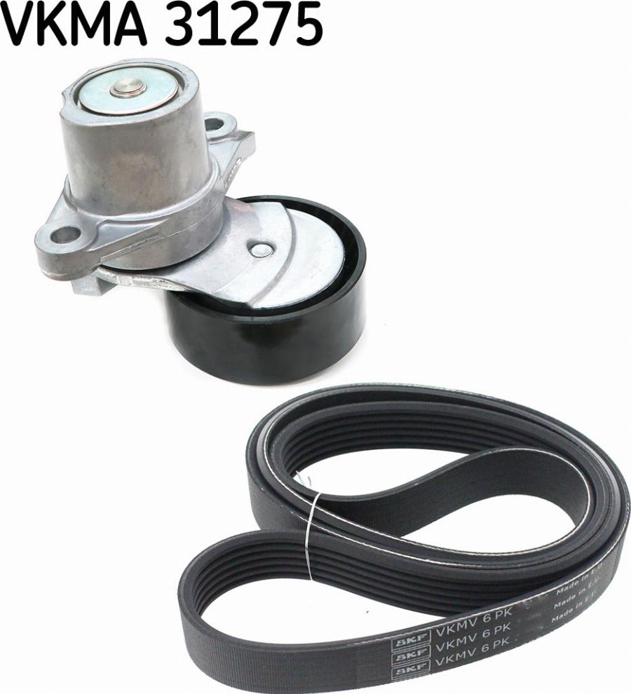 SKF VKMA 31275 - V-Ribbed Belt Set car-mod.net