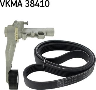 SKF VKMA 38410 - V-Ribbed Belt Set car-mod.net