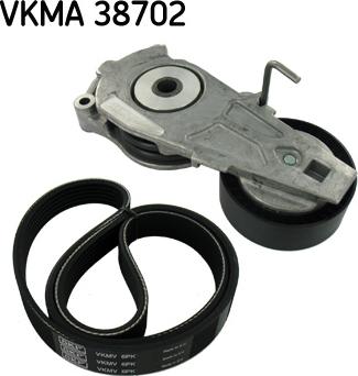 SKF VKMA 38702 - V-Ribbed Belt Set car-mod.net