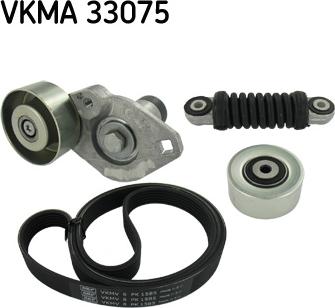 SKF VKMA 33075 - V-Ribbed Belt Set car-mod.net
