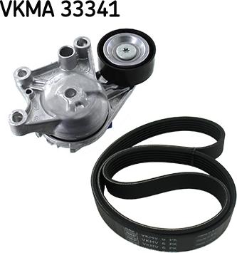 SKF VKMA 33341 - V-Ribbed Belt Set car-mod.net