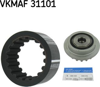 SKF VKMAF 31101 - Flexible Coupling Sleeve Kit car-mod.net
